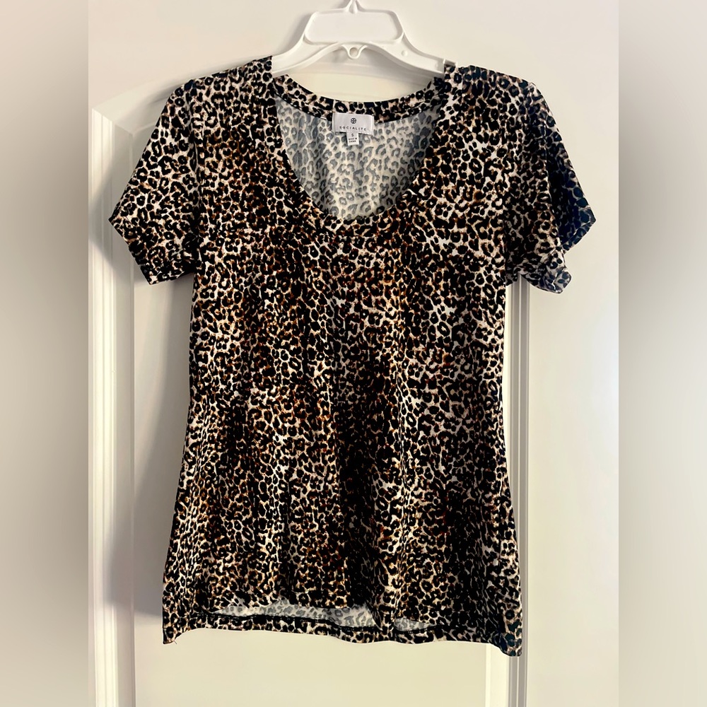 Leopard print, soft Socialite tee from Nordstrom.